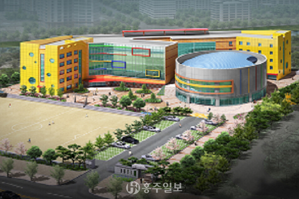 신경초등학교(가칭) 조감도.