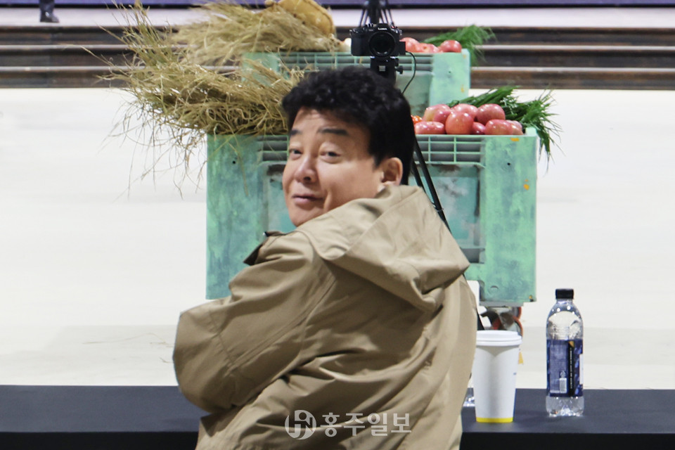 논란의 중심이 된 더본코리아 백종원 대표.